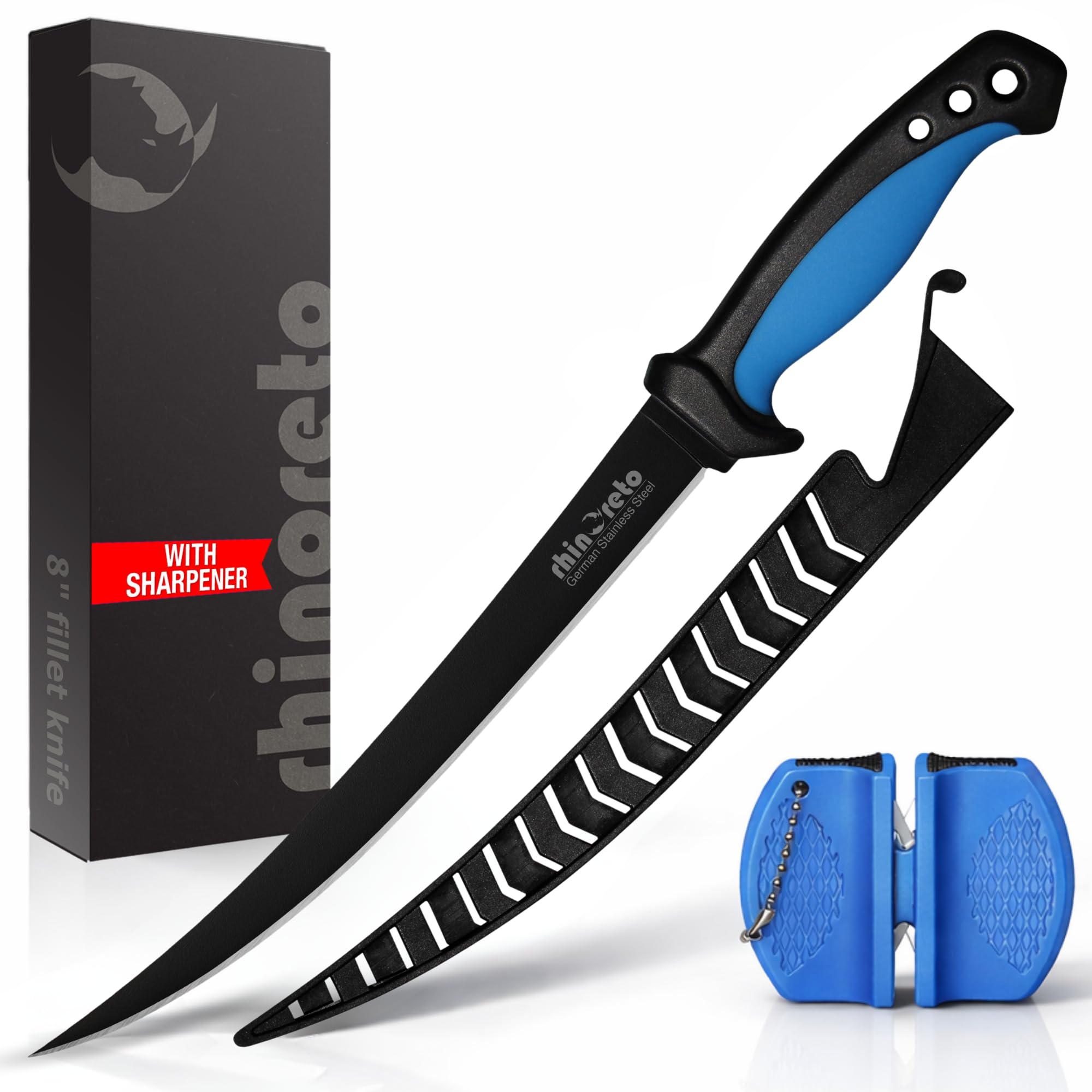 Amazon.co.jp: Rhinoreto 魚用フィレットナイフ - Razor Sharp G4116